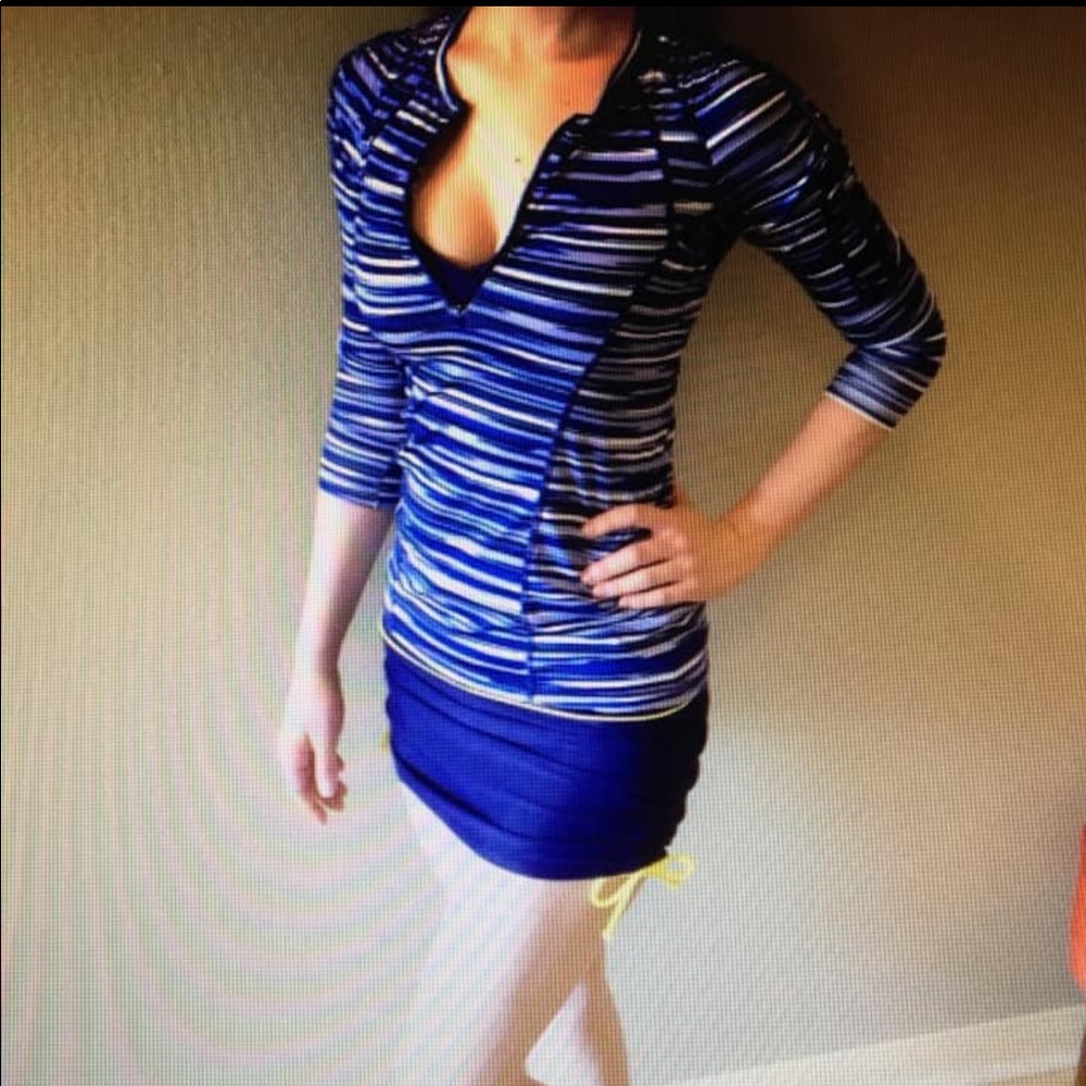 Athleta Swimsuit & Rashguard (3 pieces)